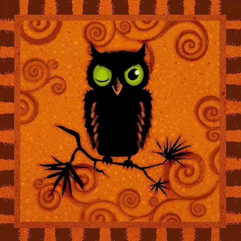 Spooktacular I Gold Ornate Wood Framed Art Print with Double Matting by Eisner, Viv