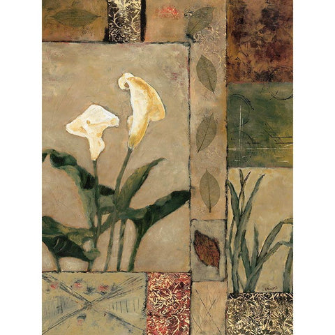 Natures Bounty I White Modern Wood Framed Art Print by Bagnato, Judi