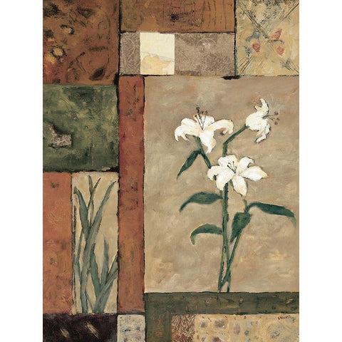 Natures Bounty III Gold Ornate Wood Framed Art Print with Double Matting by Bagnato, Judi