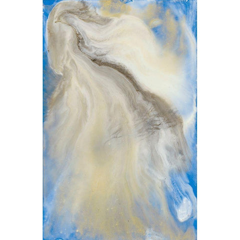 Oneness of All I Gold Ornate Wood Framed Art Print with Double Matting by Bramma, Lila