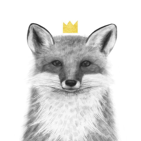 Royal Forester III Gold Ornate Wood Framed Art Print with Double Matting by Borges, Victoria