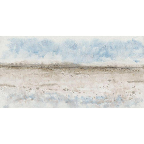 Horizon Edge I White Modern Wood Framed Art Print by OToole, Tim