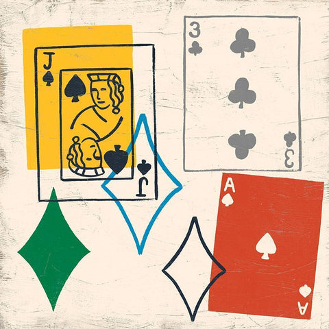 Game Time III Black Ornate Wood Framed Art Print with Double Matting by Vess, June Erica