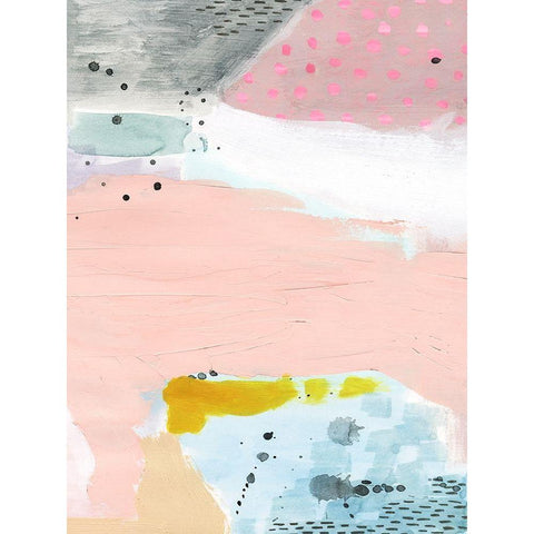 Blurred Daybreak I Black Modern Wood Framed Art Print by Popp, Grace