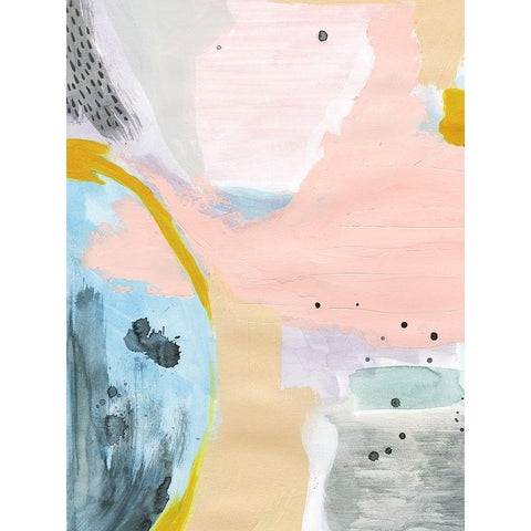 Blurred Daybreak III White Modern Wood Framed Art Print by Popp, Grace