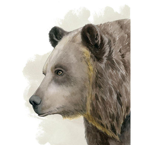 Timberland Friend II Black Modern Wood Framed Art Print by Popp, Grace