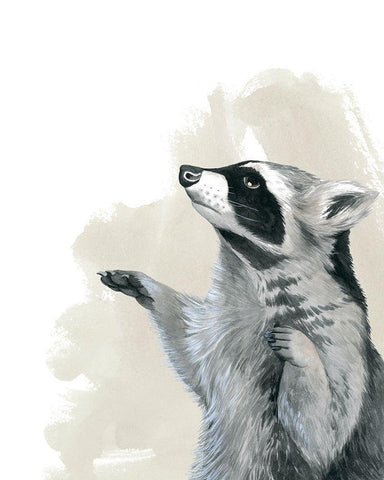 Timberland Friend IV Black Ornate Wood Framed Art Print with Double Matting by Popp, Grace