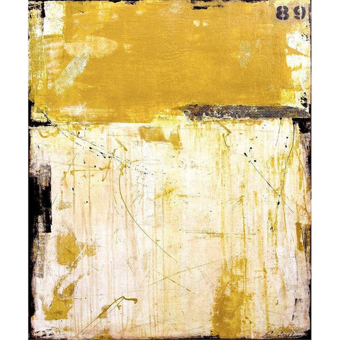89 South Black Modern Wood Framed Art Print with Double Matting by Ashley, Erin