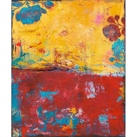 Mexican Rose Gold Ornate Wood Framed Art Print with Double Matting by Ashley, Erin