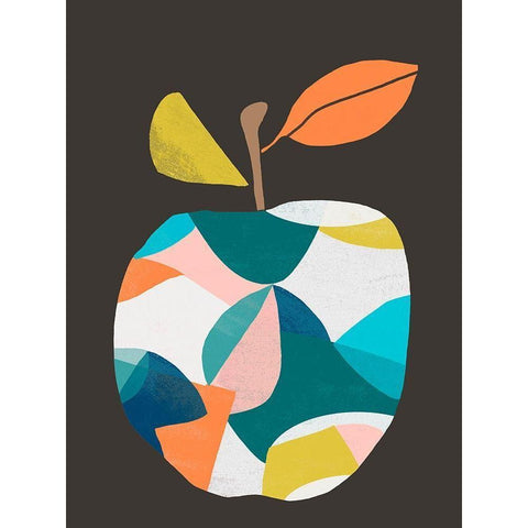 Fab Fruit III Gold Ornate Wood Framed Art Print with Double Matting by Vess, June Erica