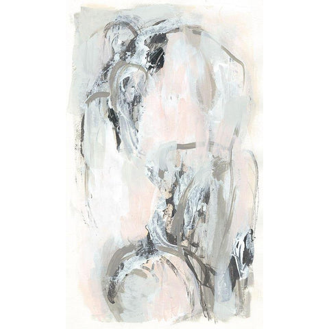 Fog Study I Black Modern Wood Framed Art Print by Vess, June Erica