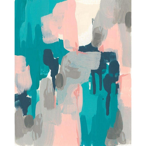 Sky Song III Gold Ornate Wood Framed Art Print with Double Matting by Vess, June Erica