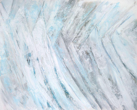 Soft Fronds III Black Ornate Wood Framed Art Print with Double Matting by Wilkins, Suzanne