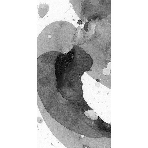 Entranced IV White Modern Wood Framed Art Print by Chandler, Sharon