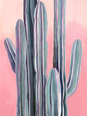 Desert Dawn I White Modern Wood Framed Art Print with Double Matting by Popp, Grace