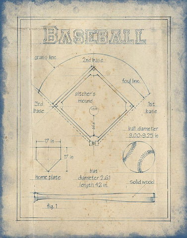 All About the Game I White Modern Wood Framed Art Print with Double Matting by Harper, Ethan