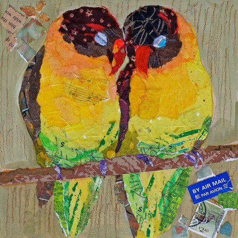 Custom Dear One I Black Ornate Wood Framed Art Print with Double Matting by St. Hilaire, Elizabeth