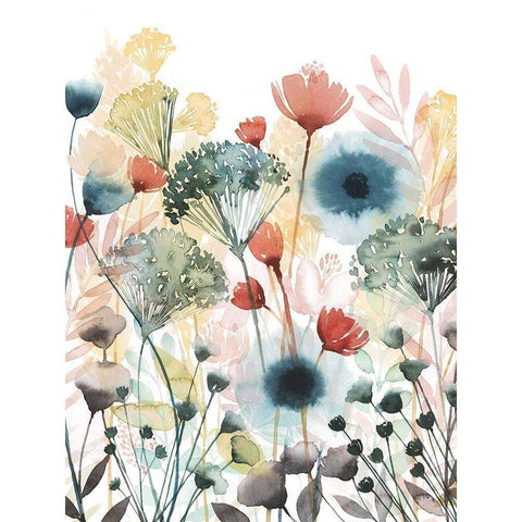 Sunny Sundries I Gold Ornate Wood Framed Art Print with Double Matting by Popp, Grace