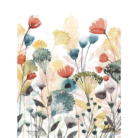 Sunny Sundries II Black Modern Wood Framed Art Print with Double Matting by Popp, Grace