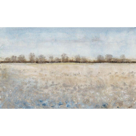 Grazing Land II White Modern Wood Framed Art Print by OToole, Tim