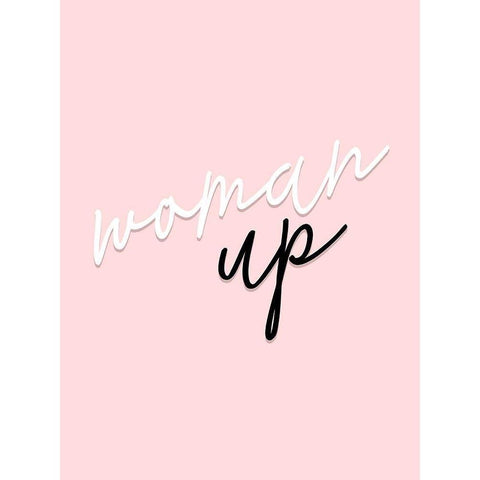 GRL PWR VI White Modern Wood Framed Art Print by Hambly, Anna