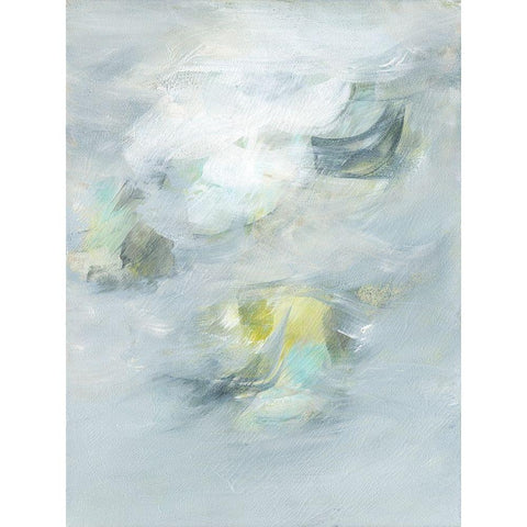The Calm I Black Modern Wood Framed Art Print by Fuchs, Jodi
