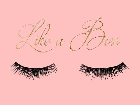 Girl Boss I White Modern Wood Framed Art Print with Double Matting by Ludwig, Alicia