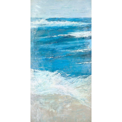 The Shoals Black Modern Wood Framed Art Print by Wilkins, Suzanne