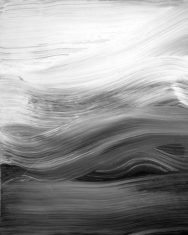 Secrets I White Modern Wood Framed Art Print with Double Matting by Guererra, Teodora