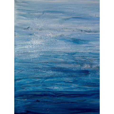 Going Nowhere I White Modern Wood Framed Art Print by Guererra, Teodora