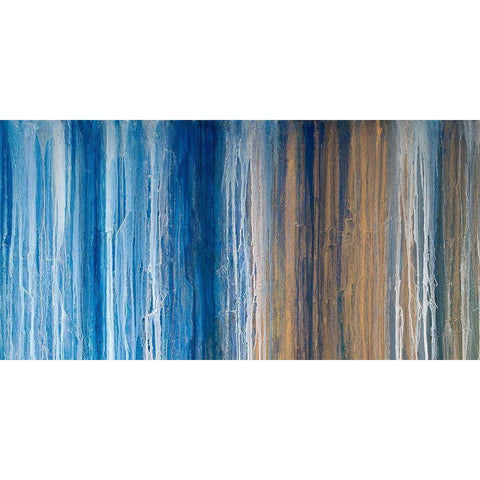 Endless I Black Modern Wood Framed Art Print with Double Matting by Guererra, Teodora