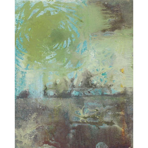 Poetry in Motion II Gold Ornate Wood Framed Art Print with Double Matting by Combs, Joyce
