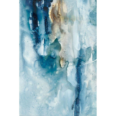 Peaceful Calm III Gold Ornate Wood Framed Art Print with Double Matting by Combs, Joyce