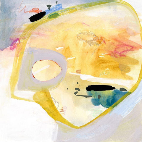 Love Language VI Black Modern Wood Framed Art Print by Borges, Victoria