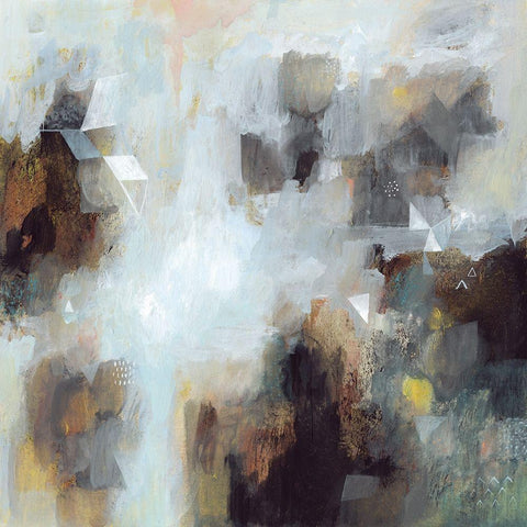 Suspended Sunbeam I Black Ornate Wood Framed Art Print with Double Matting by Borges, Victoria