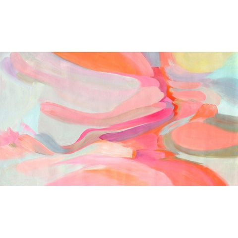 Impure Romance White Modern Wood Framed Art Print by Orlov, Irena