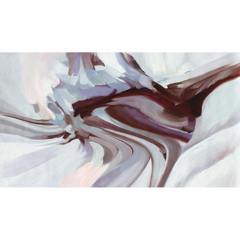 Motion Balance White Modern Wood Framed Art Print by Orlov, Irena