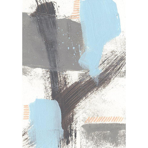 Kenetic I Black Modern Wood Framed Art Print by Moore, Regina