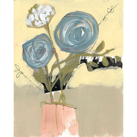 Sweet Still Life I White Modern Wood Framed Art Print by Goldberger, Jennifer