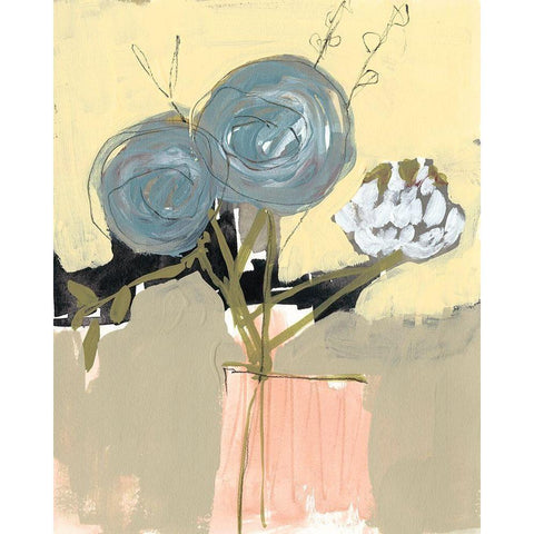 Sweet Still Life II White Modern Wood Framed Art Print by Goldberger, Jennifer