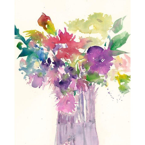 Color Combinations II Black Modern Wood Framed Art Print by Dixon, Samuel