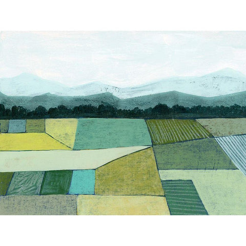 Elevated Crop II Black Modern Wood Framed Art Print by Popp, Grace