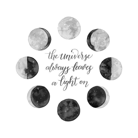 Ode to the Moon I Gold Ornate Wood Framed Art Print with Double Matting by Popp, Grace