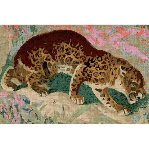 Concrete Jungle Cat I Black Modern Wood Framed Art Print by Fagalde, Jarman