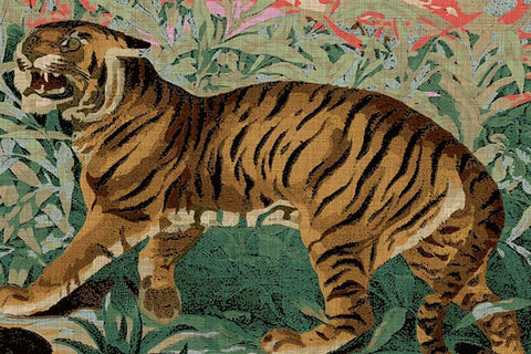 Concrete Jungle Cat II Black Ornate Wood Framed Art Print with Double Matting by Fagalde, Jarman