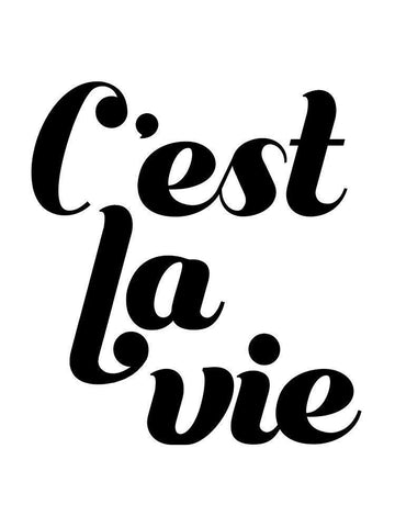 La Vie IV Black Ornate Wood Framed Art Print with Double Matting by Popp, Grace