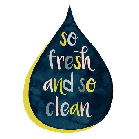 Fresh Lav II Black Modern Wood Framed Art Print by Popp, Grace