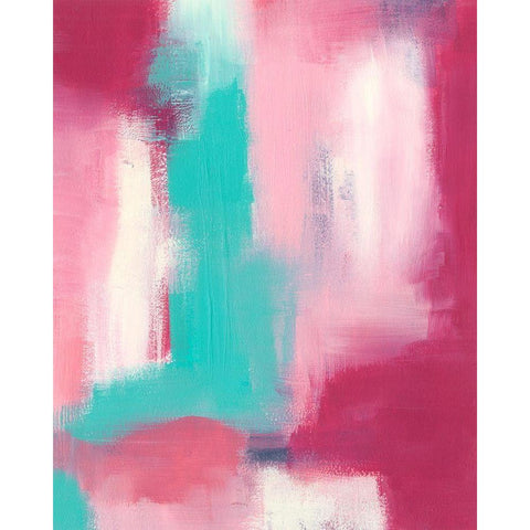 Mesosphere II Black Modern Wood Framed Art Print with Double Matting by Moore, Regina