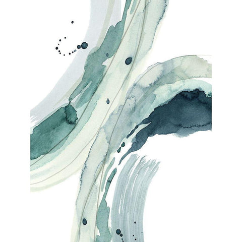 Depth III Black Modern Wood Framed Art Print by Popp, Grace