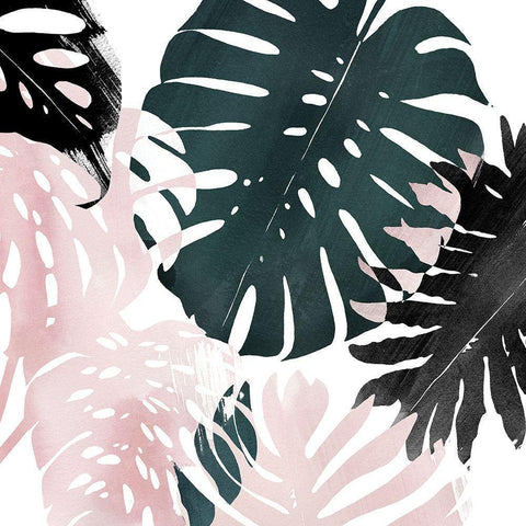 Paradise Sweep II White Modern Wood Framed Art Print by Popp, Grace